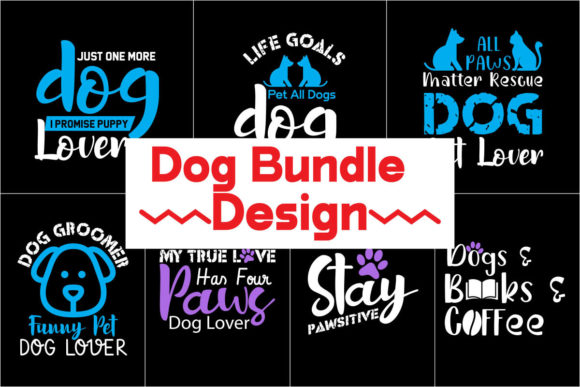Download Dog Bundle | T-shirt Design - Design Collection