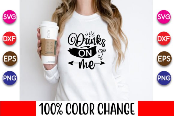 Download Drinks on Me Svg, Coaster Svg Design - Design Collection