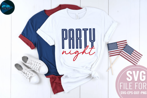 Download Party Night SVG Design - Design Collection