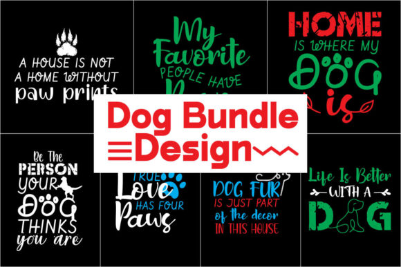 Download Dog Bundle | T-shirt Design - Design Collection