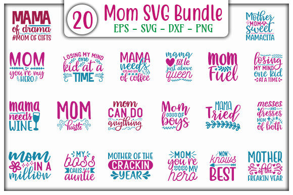 Download Mom Design Bundle - Design Collection