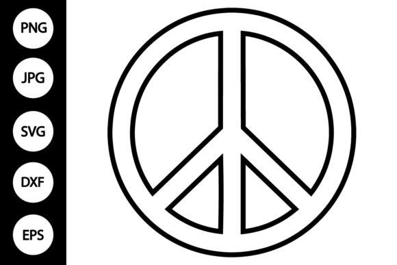 Download Outline Peace Sign SVG - Peace sign svg Collection