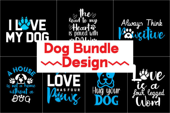Download Dog Bundle | T-shirt Design - Design Collection