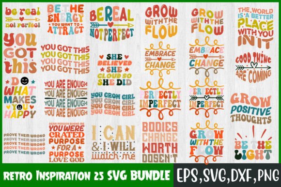 Download Retro  Inspiration Svg Design Bundle - Design Collection