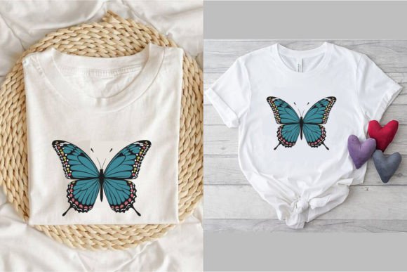 Download Butterfly T Shirt Design, Vintage, A2 - Design Collection