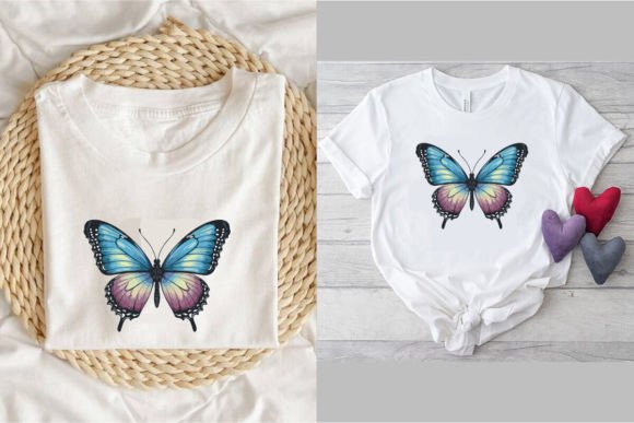 Download Butterfly T Shirt Design, Vintage, A6 - Design Collection