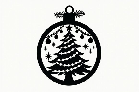 Download Christmas Tree Ornament Laser Cut Design - Design Collection