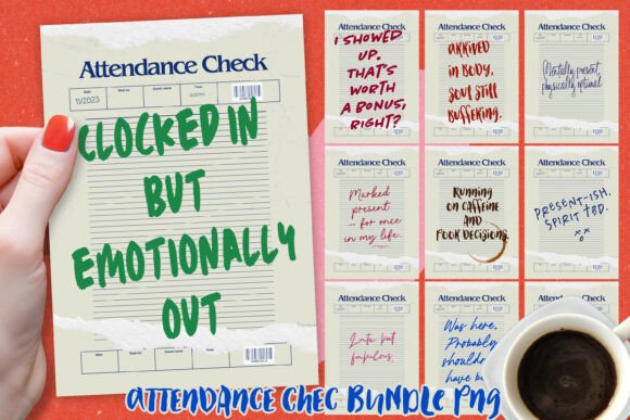 Download Funny Attendance Check PNG - Png Collection