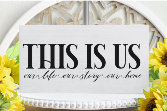 Download Farmhouse Sign This is Us Svg Design Png - Png Collection