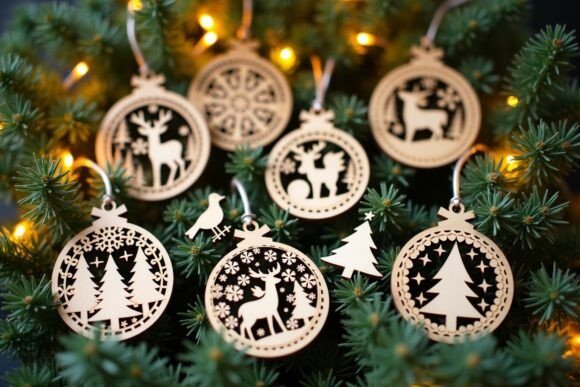 Download Christmas Ornament Laser Cut Design - Design Collection