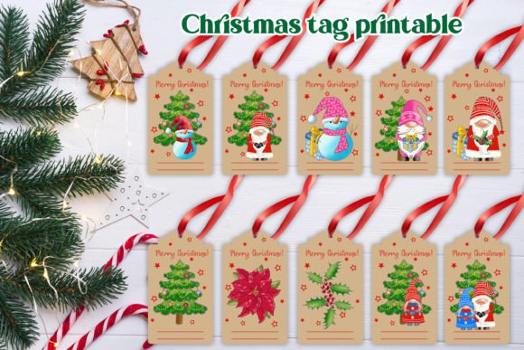 Download Christmas Tag Printable Design - Design Collection
