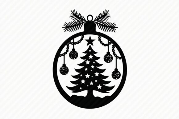 Download Christmas Tree Ornament Laser Cut Design - Design Collection